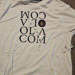 Volcom White Graphic Men's Shirt